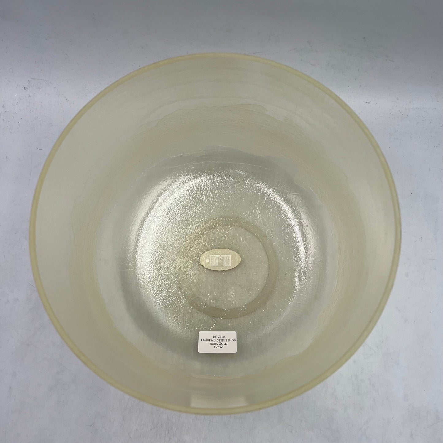 10" C+10 LEMURIAN SEED, LEMON AURA GOLD