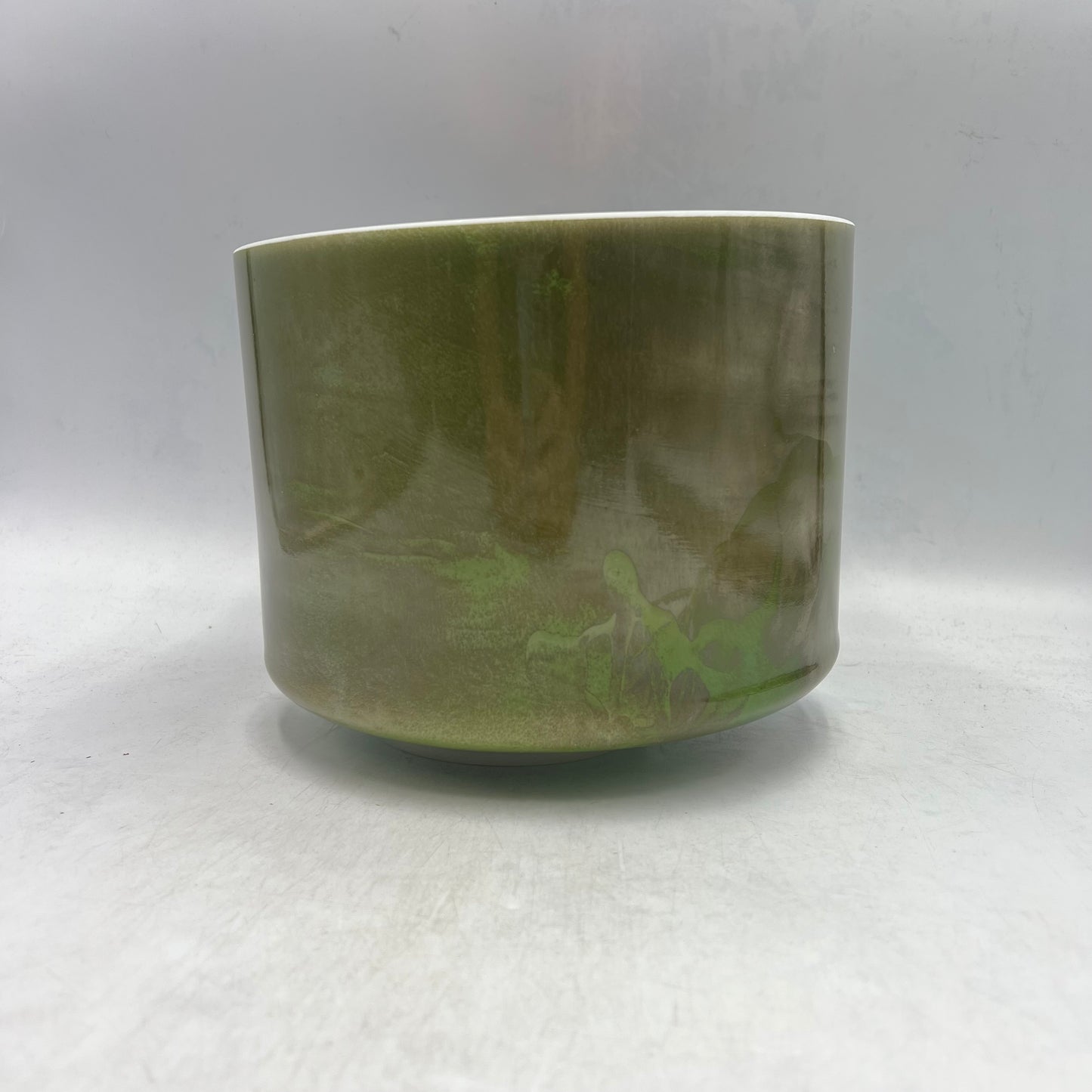9" D+25 EMERALD, TIBETAN QUARTZ COPPER (INSIDE)