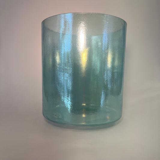 7" F+40 APOPHYLITE, AQUA AURA GOLD MORPH BOWL