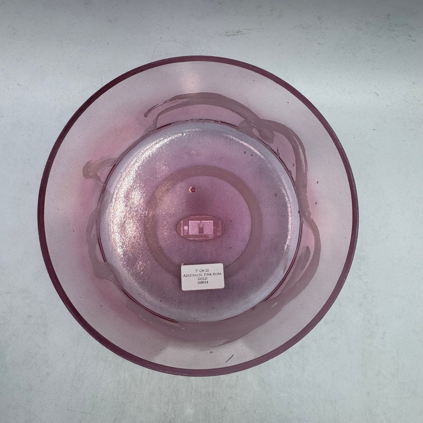 7" G#-10 AZEZTULITE, PINK AURA GOLD