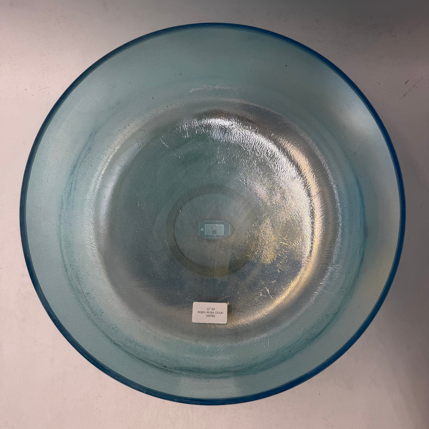 12" A0 Aqua Aura Gold