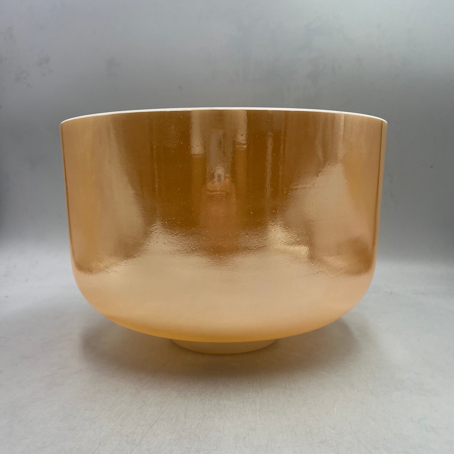 12" F0 Laughing Buddha, Frosted Rim Inside
