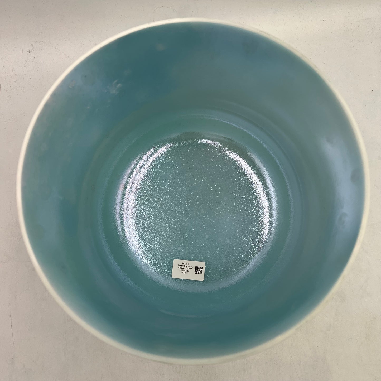 10" A-5 FRANKINCENSE, OCEAN GOLD (INSIDE)