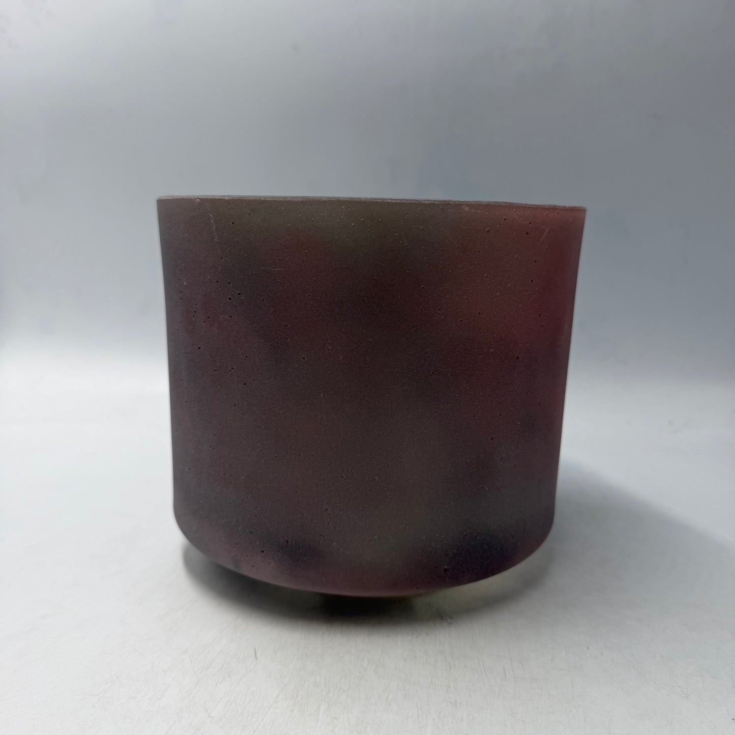 8" E0 PINK HIMALAYAN SALT, SAGE AURA GOLD (INSIDE)
