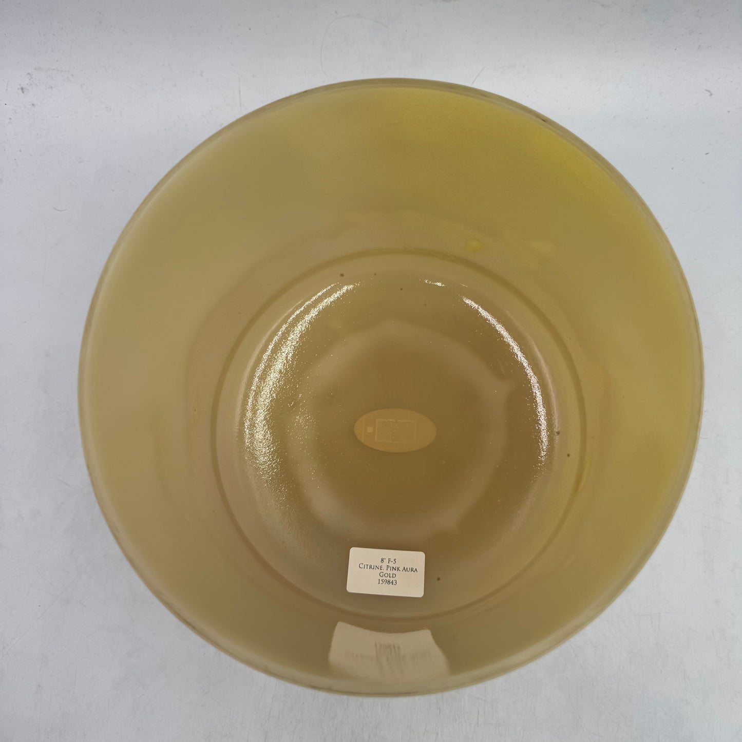 8" F-5 CITRINE, PINK AURA GOLD