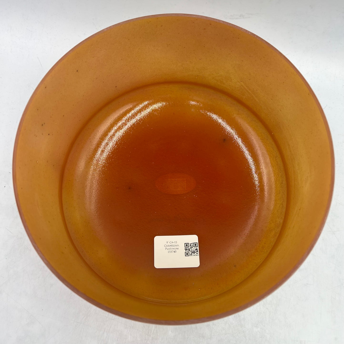 9" C#+15 CARNELIAN, PLATINUM
