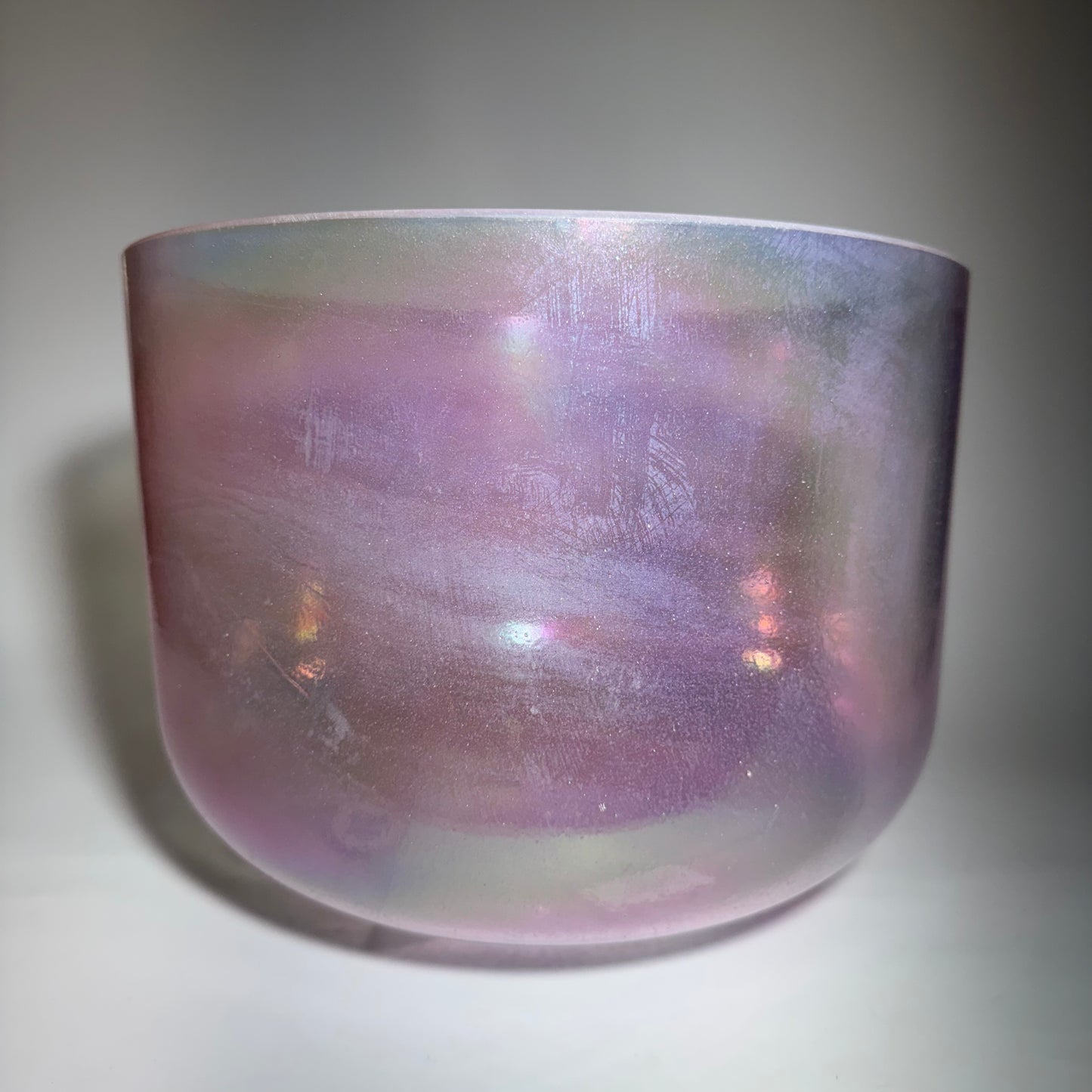 10" F#-5 APOPHYLITE, VIOLET FLAME AURA