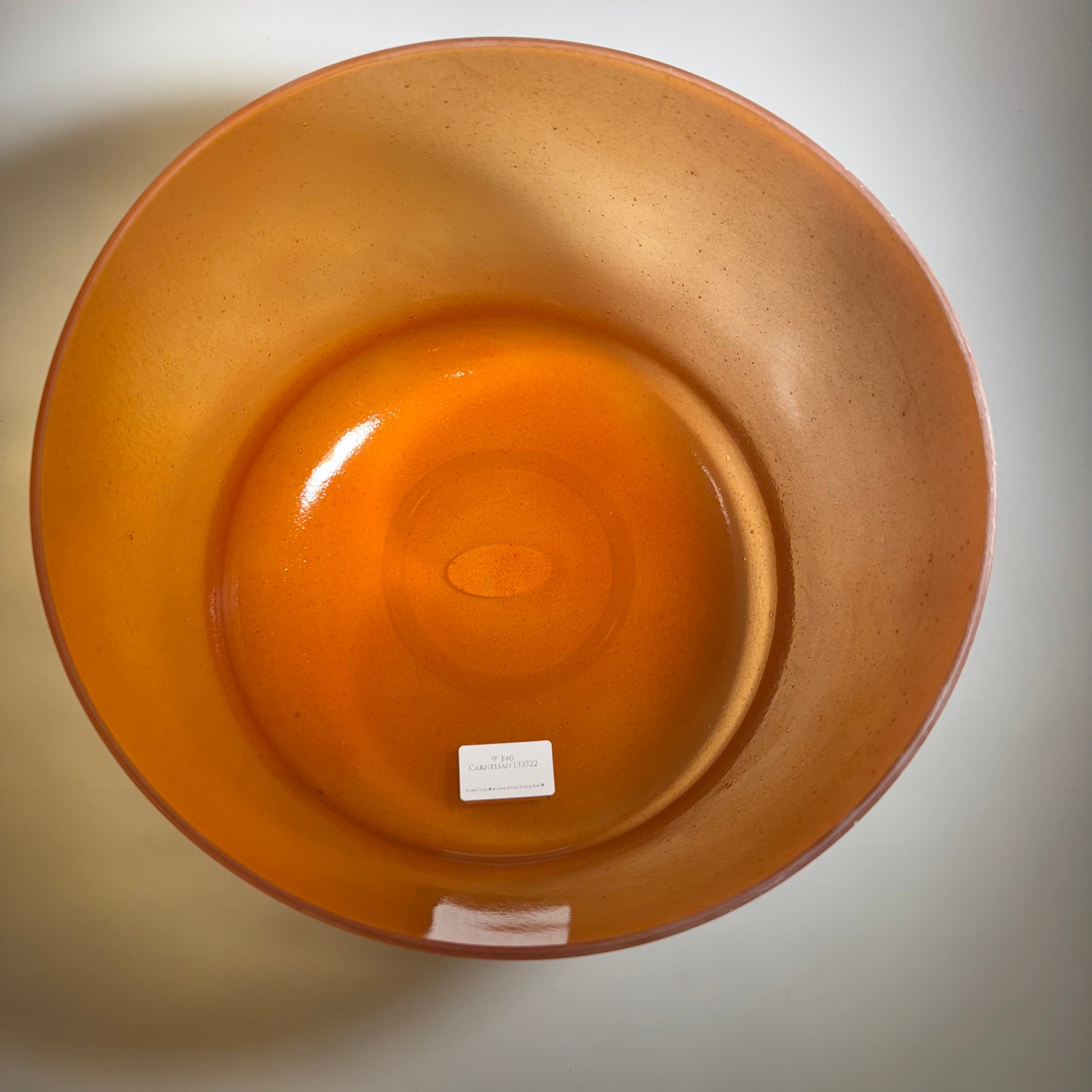 9" F#0 CARNELIAN